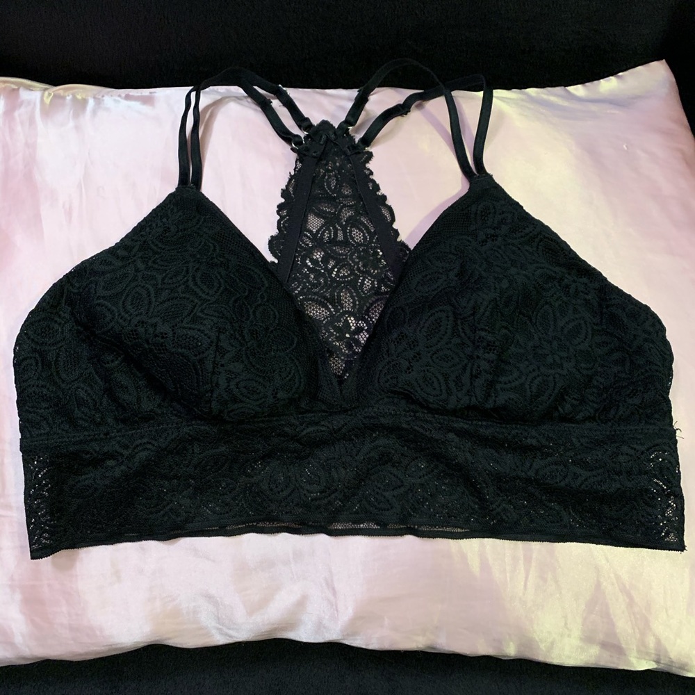Aerie Lace Racerback Bralette Large